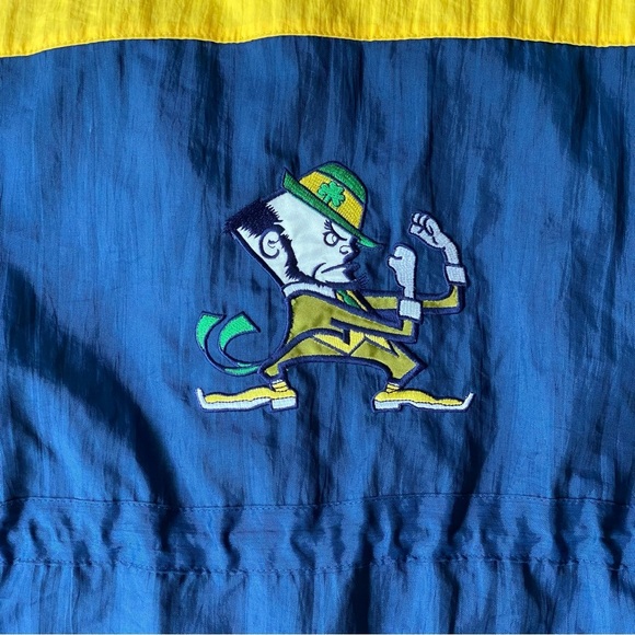 Vtg Pro Player Notre Dame Fightin Irish ND Jacket Mens Large Tail Gate College - Picture 7 of 10